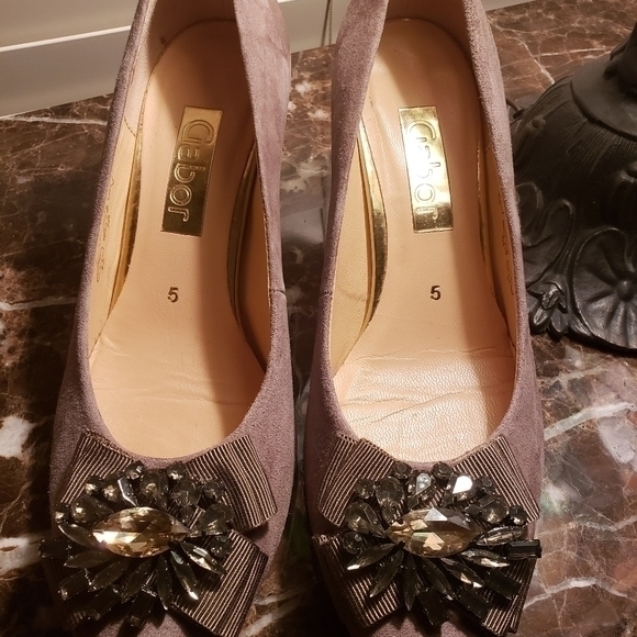 Gabor Shoes - Vintage Gabor Suede Heels